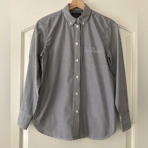 J Crew Women’s Striped Button Down